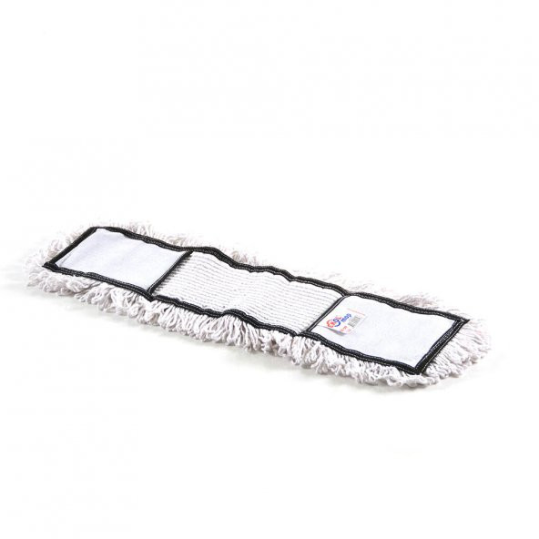 Nemli Palet Yedek Mop Paspas 80 Cm. / Nem Alıcı Mop - Pamuklu / Beyaz - 5 Adet - 2