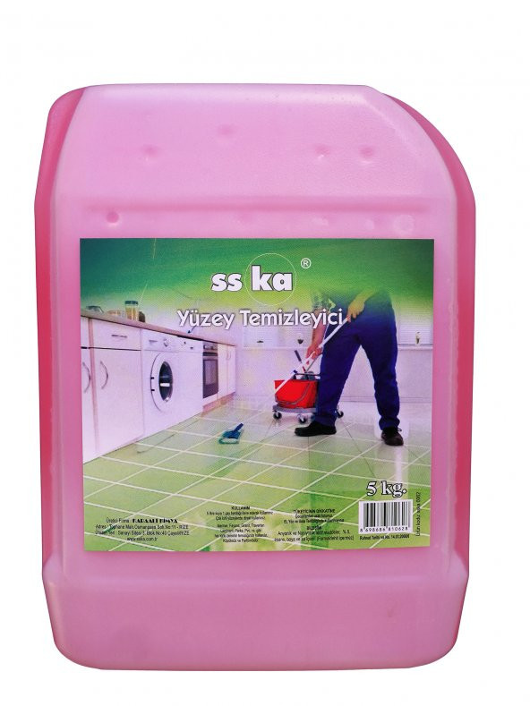 Sska Yüzey Temizleyici Yüzey Temizlik Deterjanı / 5 Kg. / Bidon