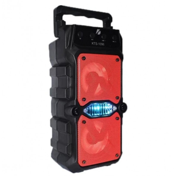 KTS-1096 Büyük Boy Çift Çıkışlı Ses Bombası Bluetooth Hoparlör - 3
