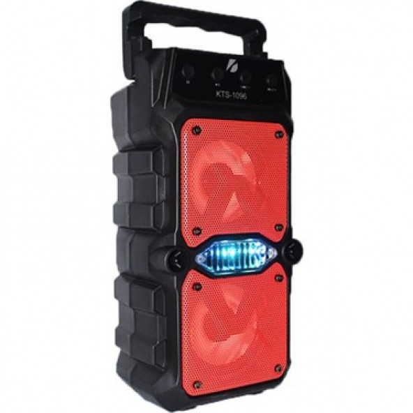 KTS-1096 Büyük Boy Çift Çıkışlı Ses Bombası Bluetooth Hoparlör - 5