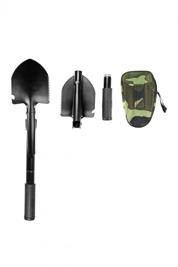 Grand Wolf GW-KMPK - Çok Fonksiyonlu Pusulalı Katlanabilir Kamp Küreği - 3