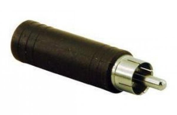 RCA Erkek - 6.3 mm Dişi Çevirici Aparat - 3