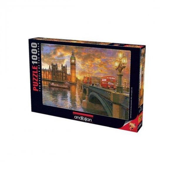 Anatolian Puzzle 1023 Londrada Günbatımı 1000 parça Puzzle