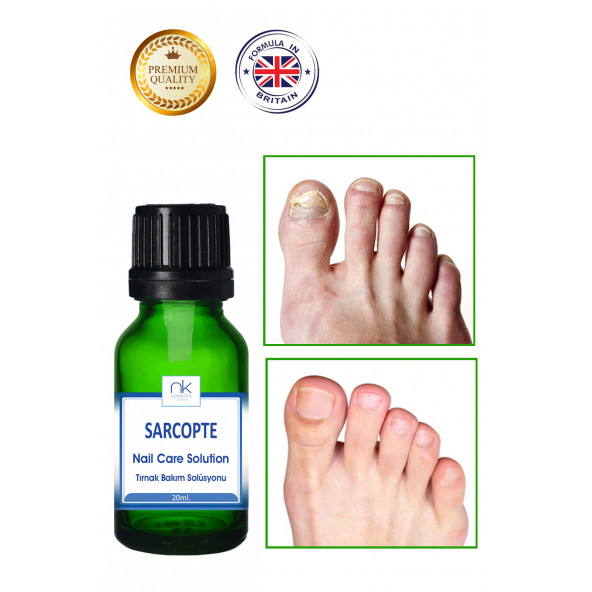 Sarcopte Tırnak Bakım (Mantar) Solüsyonu 20 ml - 3
