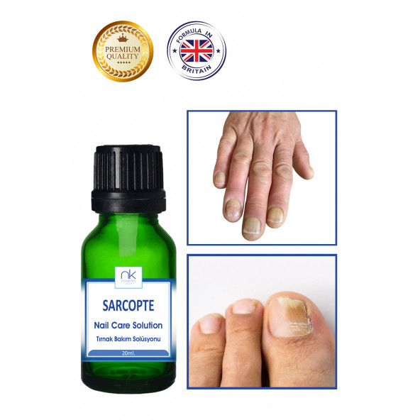 Sarcopte Tırnak Bakım (Mantar) Solüsyonu 20 ml - 4