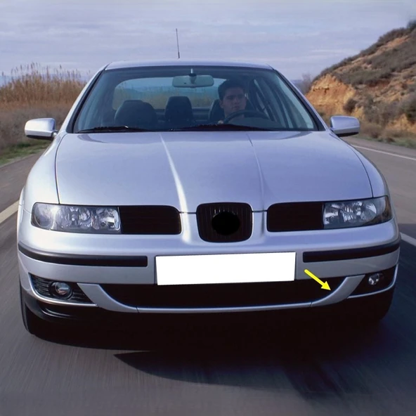 Seat Leon 2000-05 Ön Tampon Sol Çeki Demir Kapağı Plastiği 1M0807155A - 2
