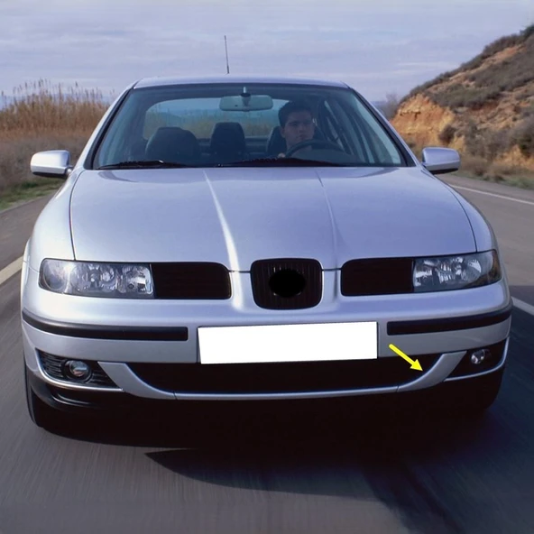 Seat Toledo 99-04 Ön Tampon Sol Çeki Demir Kapağı Plastiği 1M0807155A - 2