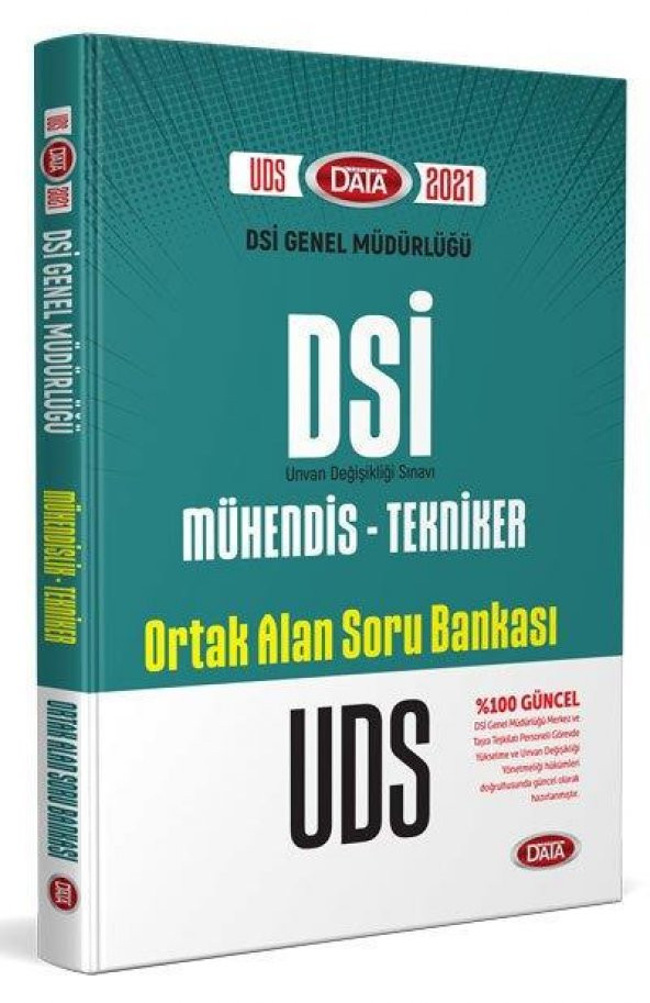 DSİ Genel Müdürlüğü Mühendis Tekniker Ortak Alan Soru Bankası Data Yayınları