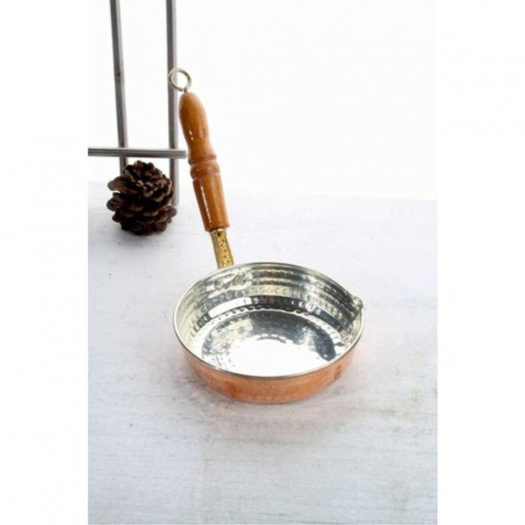 Cooker 12 Cm Bakır 1 No Küçük Sosluk BK-014 0666 - 2