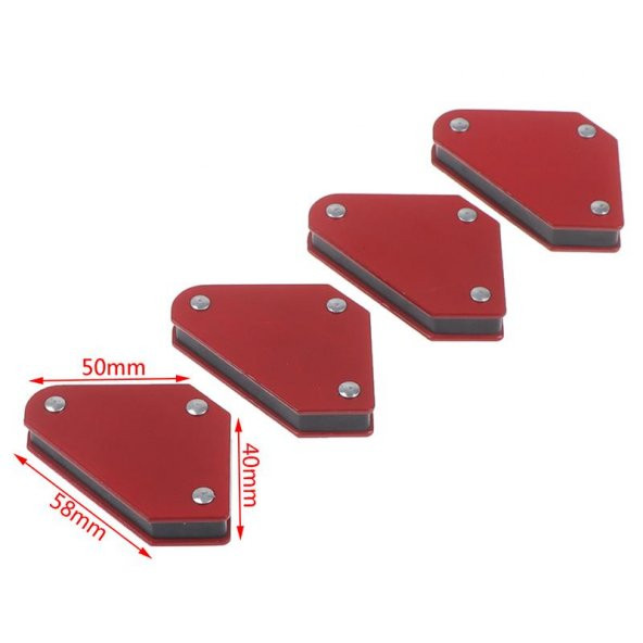 Valkyrie Mıknatıslı Manyetik Gönye Kaynak Tutucu 4lü Set - 3