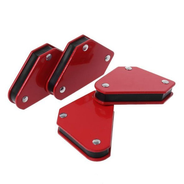 Valkyrie Mıknatıslı Manyetik Gönye Kaynak Tutucu 4lü Set - 8