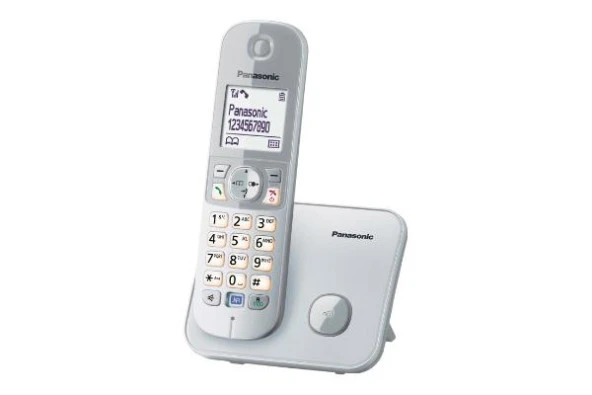 Telsiz Telefon Ev-Ofis Ledli Büyük Ekran Panasonic KX-TG6811