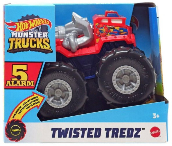 Monster Trucks 1:43 Çek Bırak 5 ALARM GVK37-GVK41 Lisanslı Ürün