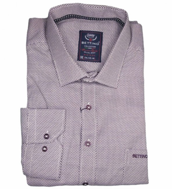 Erkek Büyük Beden Battal Boy Uzun Kol Klasik Kesim Gömlek