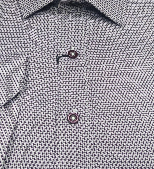 Erkek Büyük Beden Battal Boy Uzun Kol Klasik Kesim Gömlek - 2