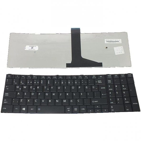 Toshiba Satellite C55-A5300, C55-A5300 Siyah Klavye TR - Resim 3