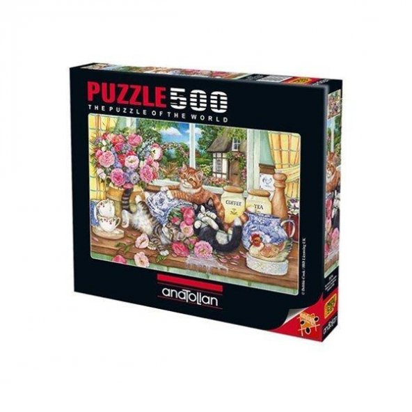 Anatolian Puzzle 3574 Mutfaktaki Yaramazlar / 500 Parça Puzzle