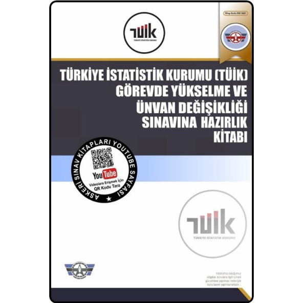 TÜİK Görevde Yükselme Sınavı Hazırlık Kitabı (Konu Anlatımlı İle 5 Tarama Testi) - 2
