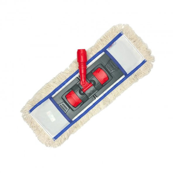 Tablet Palet Nemli Yedek Mop Takımı Seti - 80 Cm. Nemli Mop + Katlanır Aparat + Metal Vidalı Sap - 3