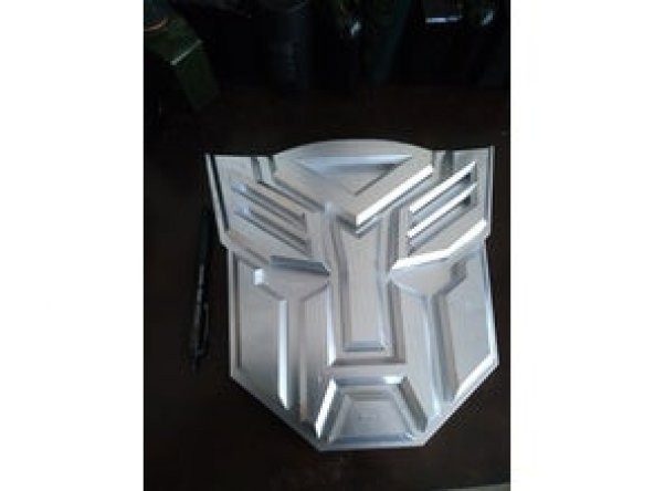 Transformers Autobot logosu amblemi Hediyelik Aksesuar Süs Eşyası - 1