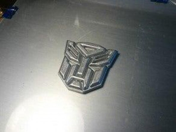 Transformers Autobot logosu amblemi Hediyelik Aksesuar Süs Eşyası - 5