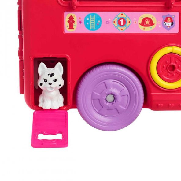 Barbie Chelsea İtfaiye Aracı HCK73 - 5