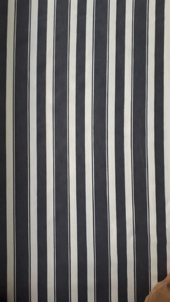 Ceylan Home Balkon Perdesi Gri Beyaz Çizgili 275x250 - 2
