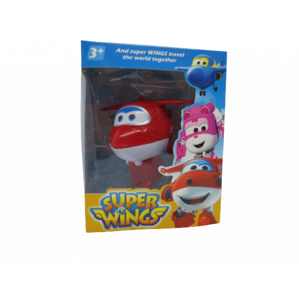 Super Wings Harika Kanatlar Jett Uçak Figür Oyuncak - 4