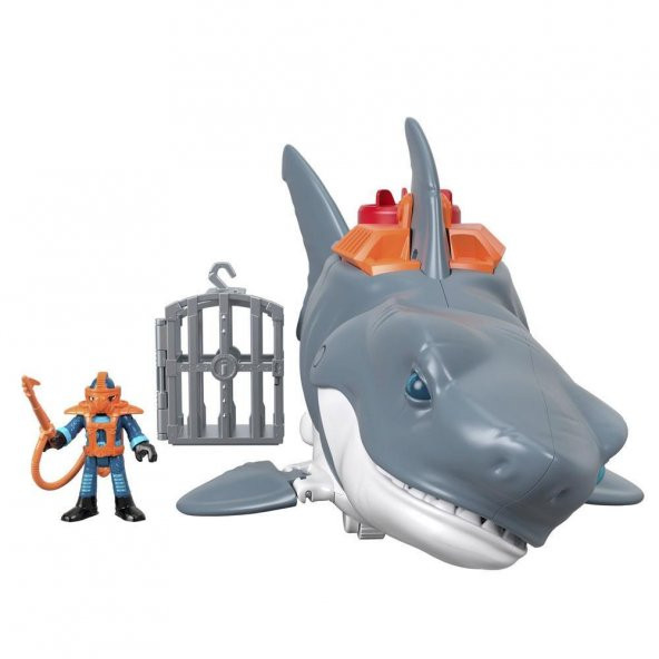 imaginext Çılgın Köpek Balığı Oyun Seti GKG77 Lisanslı Ürün - 3