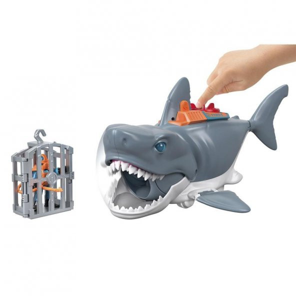 imaginext Çılgın Köpek Balığı Oyun Seti GKG77 Lisanslı Ürün - 4
