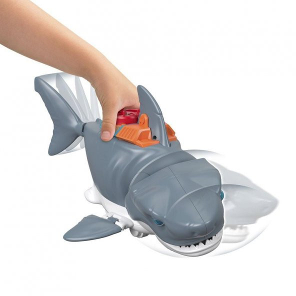 imaginext Çılgın Köpek Balığı Oyun Seti GKG77 Lisanslı Ürün - 5