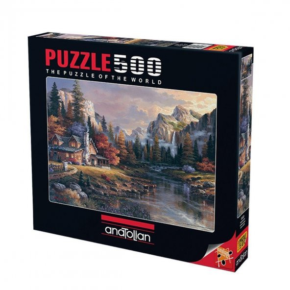 Anatolian Puzzle 3533 Sonundaki Ev / 500 Parça Puzzle