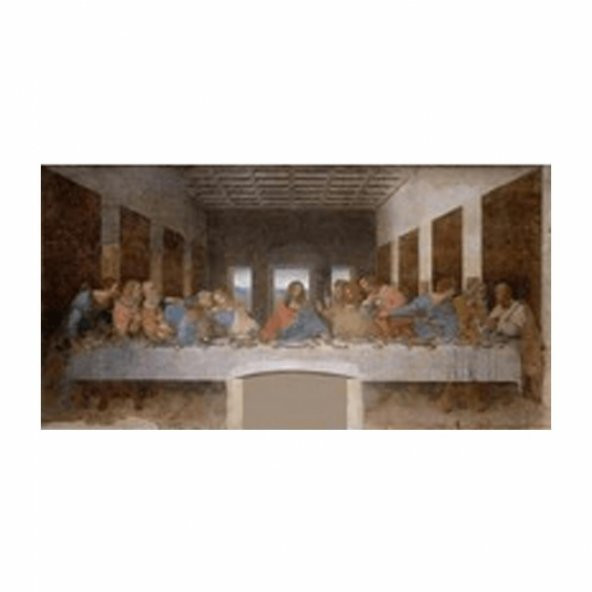 Canvas Son Akşam Yemeği Sayılarla Boyama Seti  Rulo 90 x 110 cm - 1