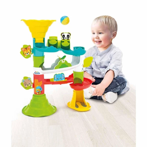 Baby Clementoni Eğlence Orman Parkuru Top Pisti - 6