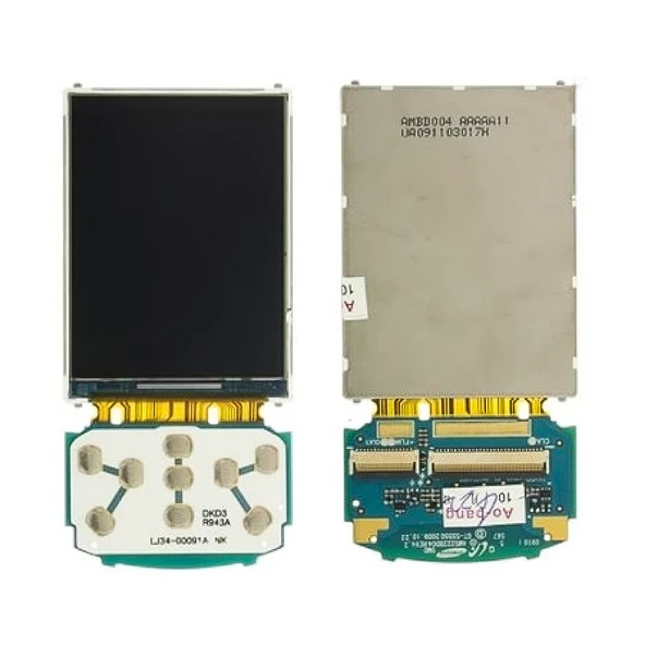 Samsung S5550 Ekran LCD Panel Bordlu