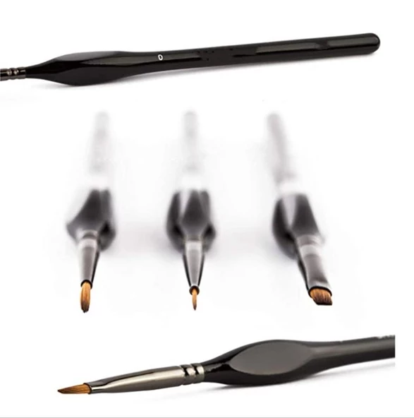 Valkyrie Giorgione 15 Adet Profesyonel Boya Fırça Seti - Resim 3