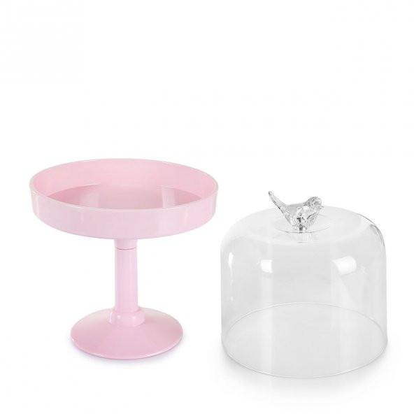 Pembe Renk Ayaklı Kurabiyelik - 3