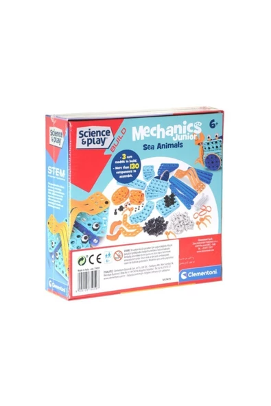 Clementoni Mekanik Laboratuarı - Deniz Hayvanları - Resim 2