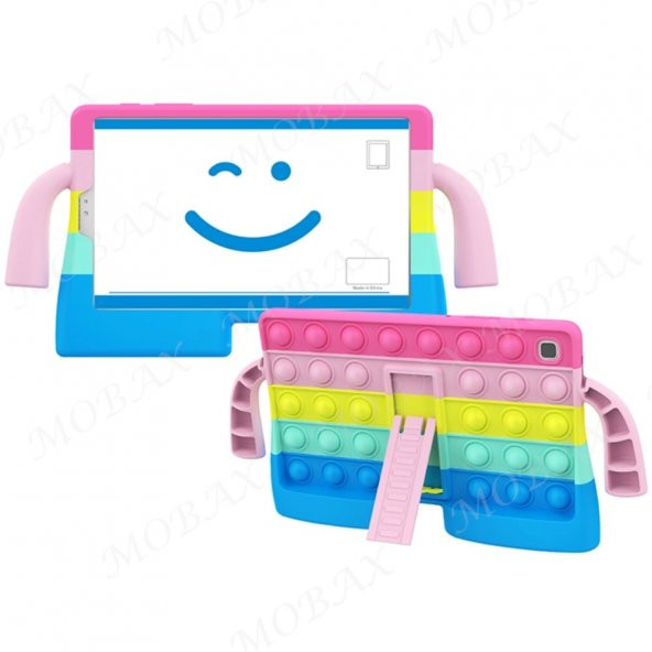 Apple iPad Mini 6 8inç Kılıf Popit Çocuklara Özel Silikon Kılıf A2567 A2568 A2569 - 11