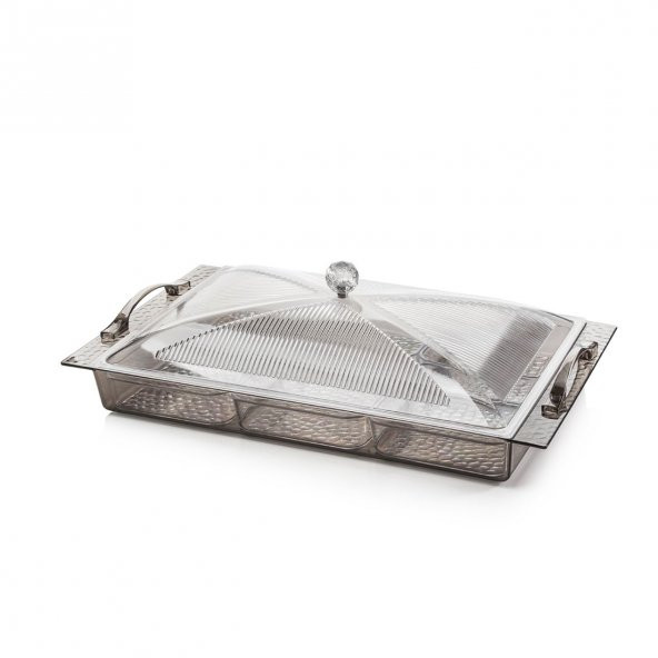 Akrilik Barok Füme Saray Kahvaltılık