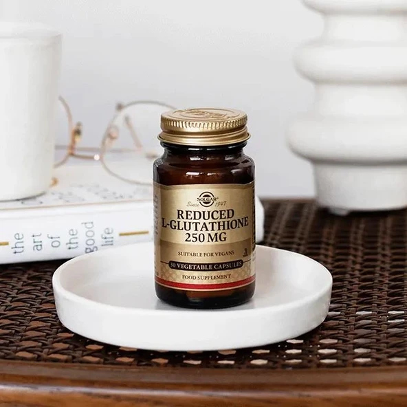 Solgar Reduced L-Glutathione 250 mg 30 Kapsül - Resim 2