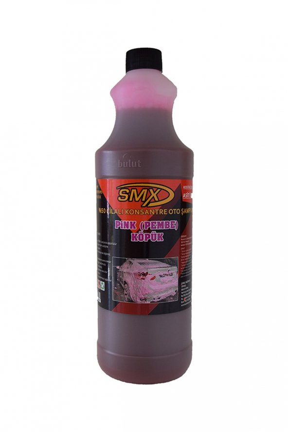 SMX 50 Cilalı Pink Oto Şampuanı 1 Lt