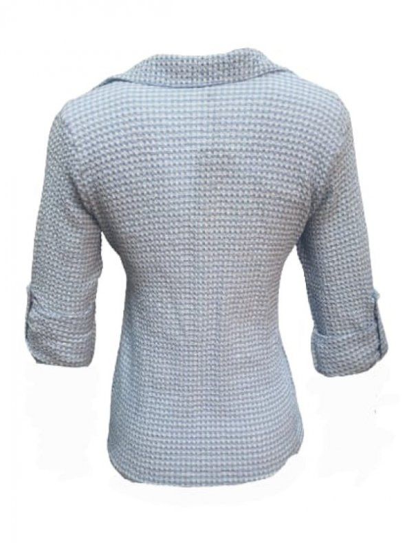 Melif Kadın Keten Gömlek İçi T-shirt İkili Takım 137 - 6