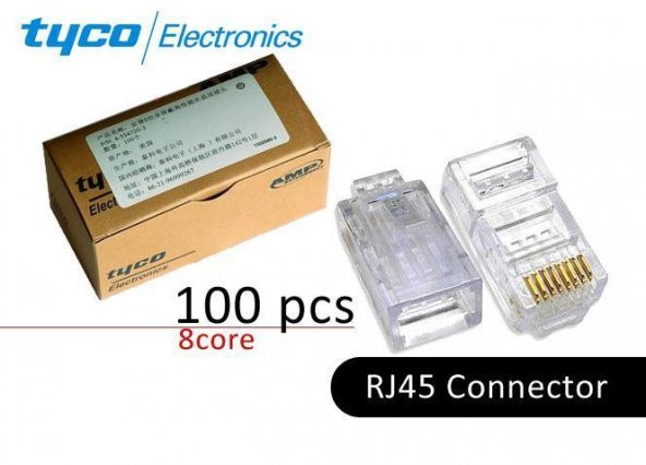 AMP RJ45 Cat. 5 Jack - 100 Adet