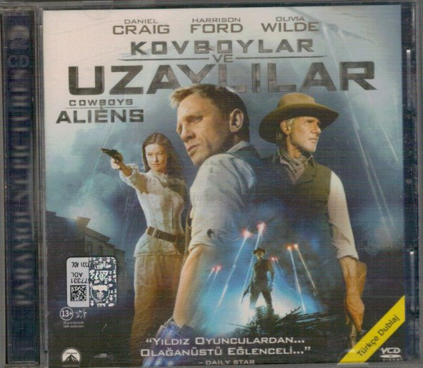 Kovboylar ve Uzaylılar Kullanılmış Koleksiyonluk VCD Film