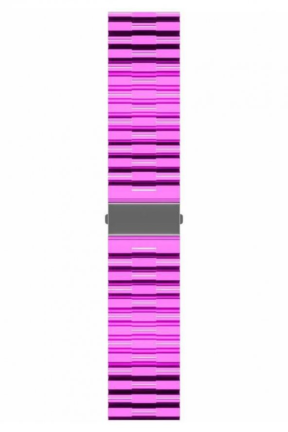 Galaxy Watch Active 2 40mm KRD-27 Şeffaf Renkli Transparan Silikon Kordon - 6