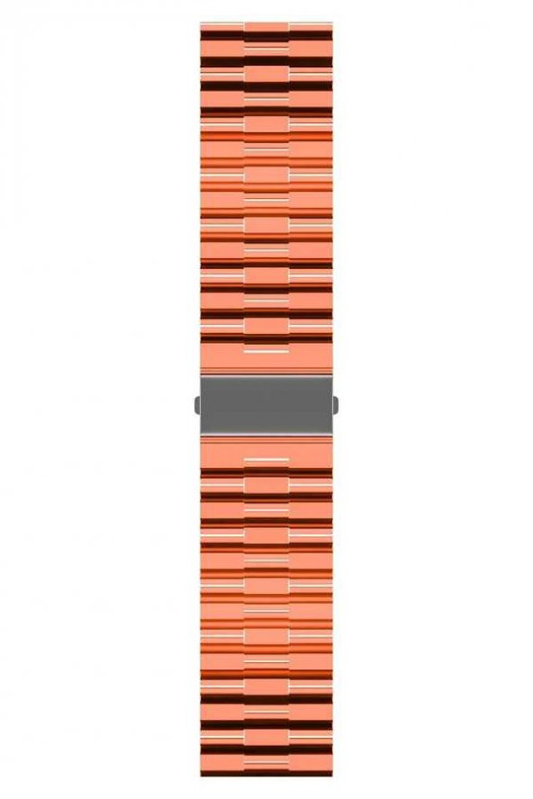 Galaxy Watch Active 2 40mm KRD-27 Şeffaf Renkli Transparan Silikon Kordon - 7