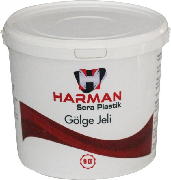 HARMAN DOĞAL GÖLGE JELİ BOYA İÇERMEYEN SERA GÖLGELEME JELİ 9 LİTRE GÖLGE JELİ