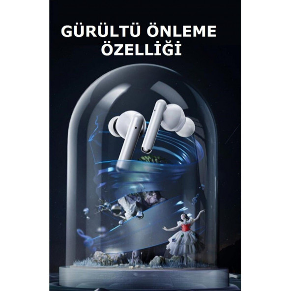 Lenovo Lp1 Livepods Bluetooth Kulaklık Şarj Kutulu Stereo Dokunmatik - 6