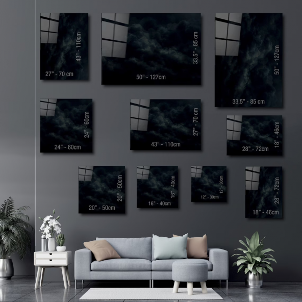 ArtofWallDesign Bayrak İspanya Cam Tablo UV - 4